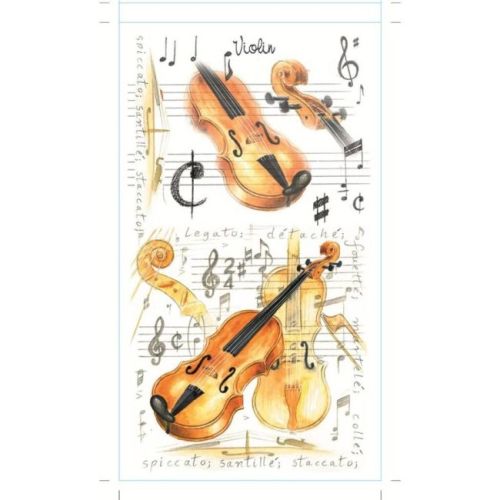 Notelets Pack Of 5 Violin...