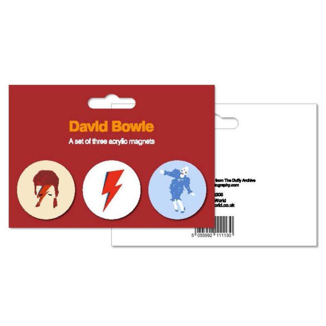 My World: Magnets - David Bowie, Set Of 3