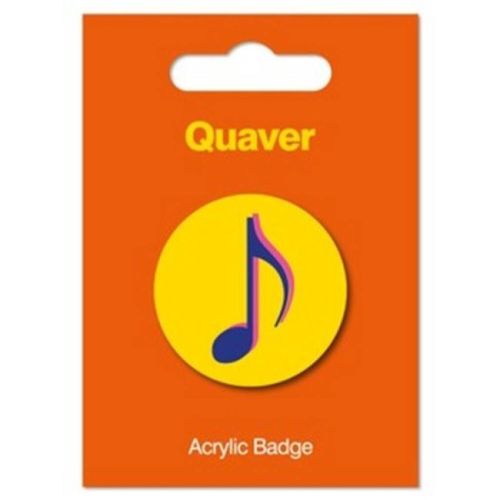 Acrylic Badge - Quaver