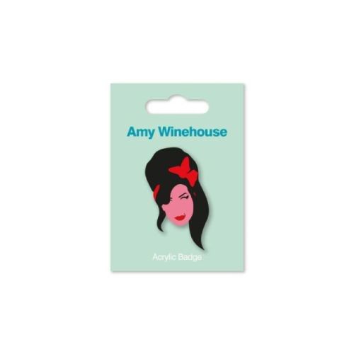 Acrylic Badge - Amy Winehouse