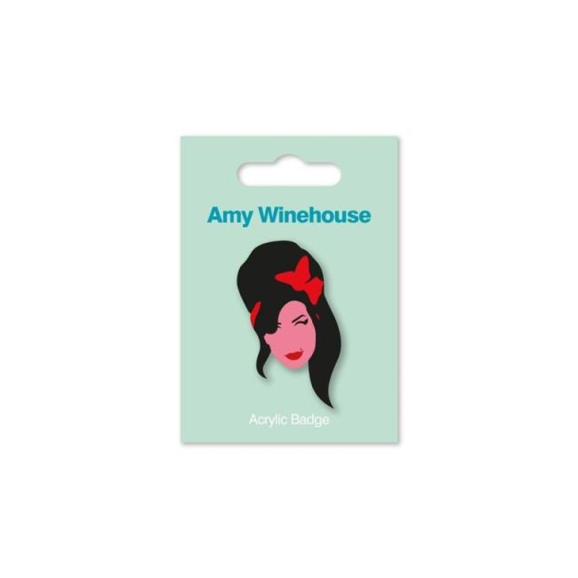 Acrylic Badge - Amy Winehouse