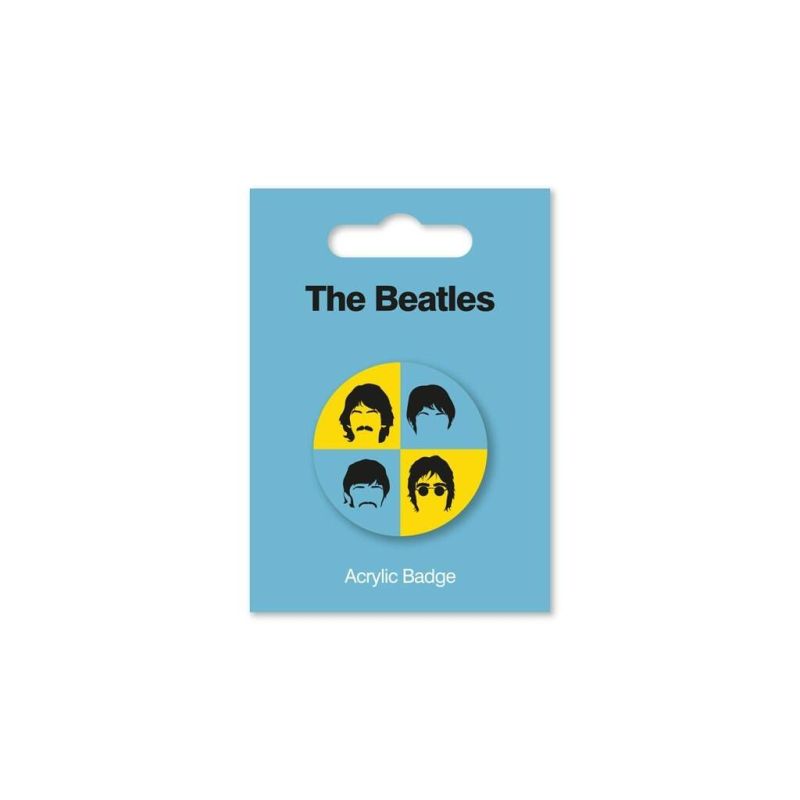 Acrylic Badge - The Beatles