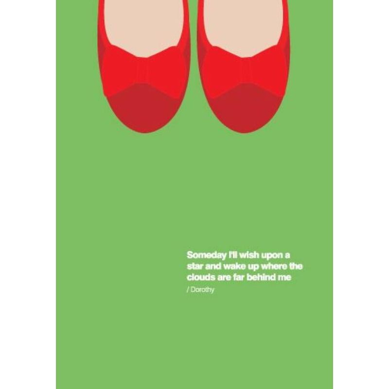 Pop Art The Wizard Of Oz Greetings Card