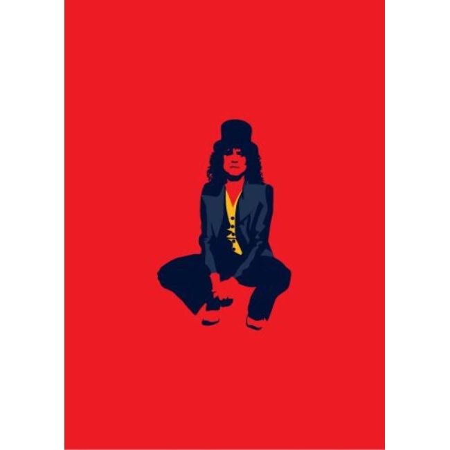 Pop Art Marc Bolan Greetings Card
