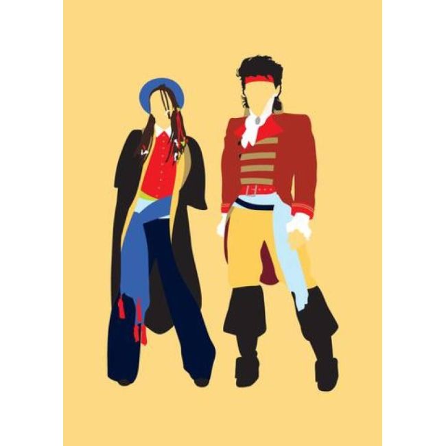 Pop Art New Romantic Greetings Card
