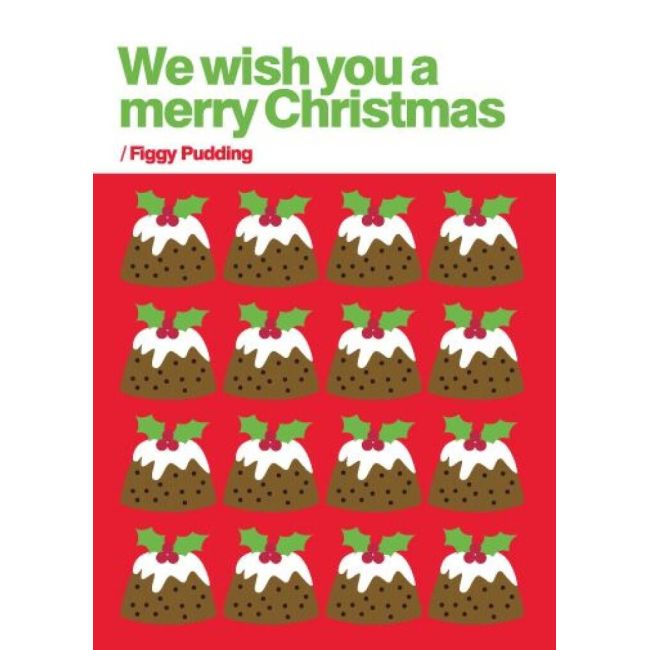 Merry Little Figgy Pudding Card