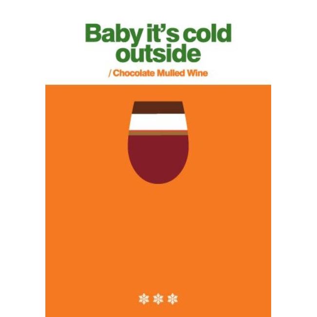 Merry Little Chocolate Mulled Wine Card