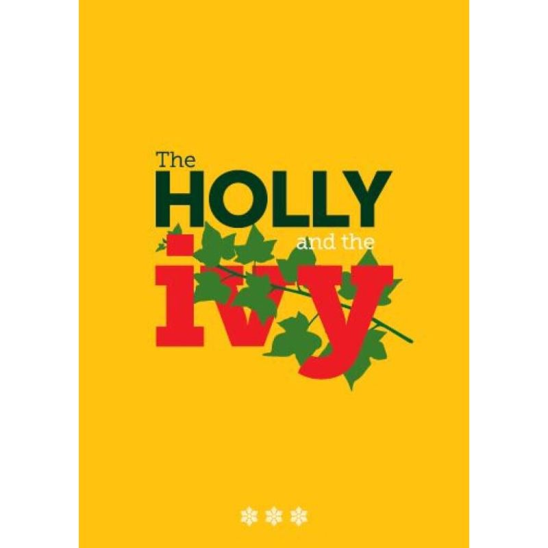 Merry Little Holly Ivy Yellow Card