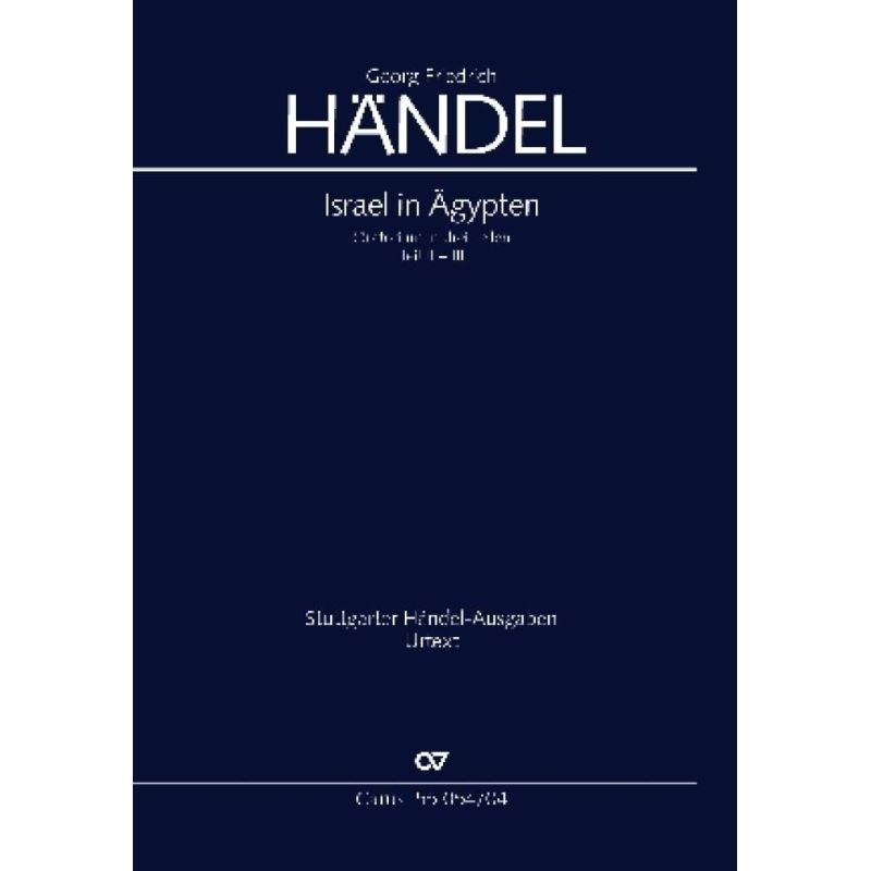 Handel, George Frideric - Israel in Egypt (Parts) 2 & 3 (Ger) v.sc.