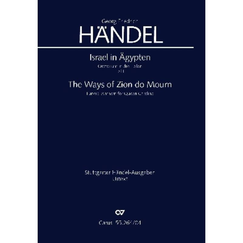 Handel, George Frideric - Israel in Egypt Part 1 (vocal score)
