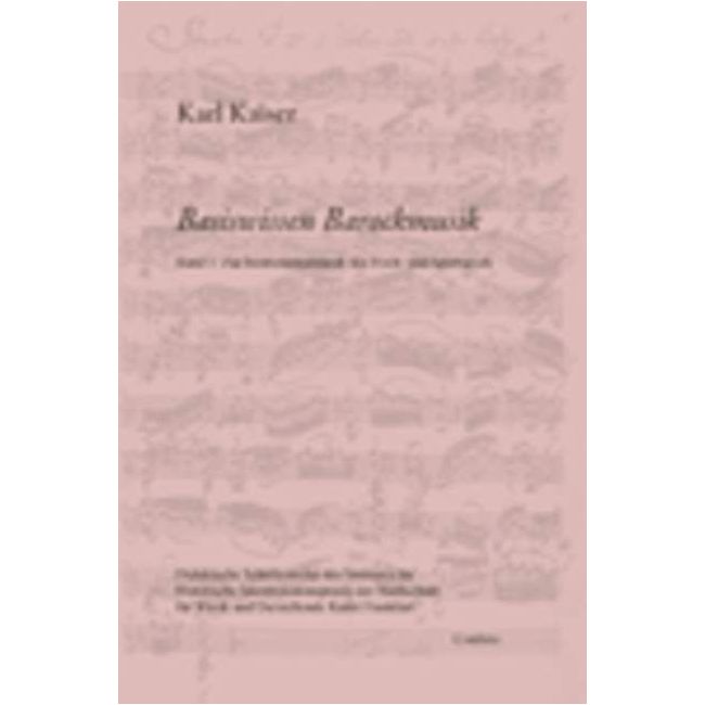 Kaiser, Karl - Basiswissen Barockmusik Vol. 1