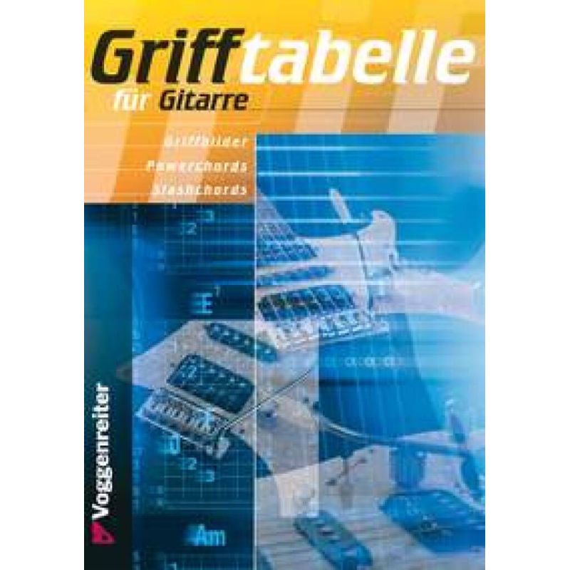 Bessler & Opgenoorth - Grifftabelle für Gitarre