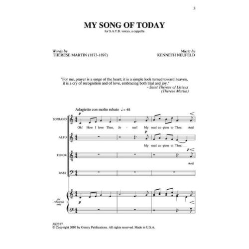 Neufeld, Kenneth - My Song...