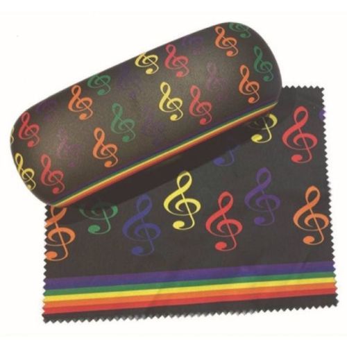 Multi-Coloured Treble Clefs...