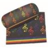 Multi-Coloured Treble Clefs Glasses Case