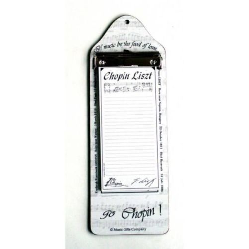 Chopin Liszt Note Board
