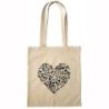 Totebag Heart of Notes