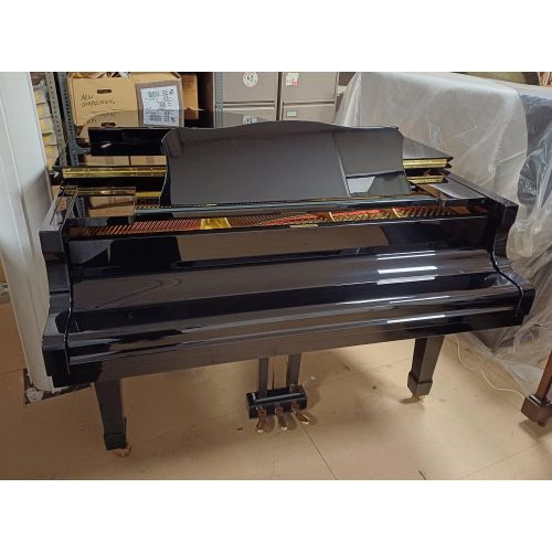 Pre-Owned Yamaha C3 Grand Piano in Black Polyester