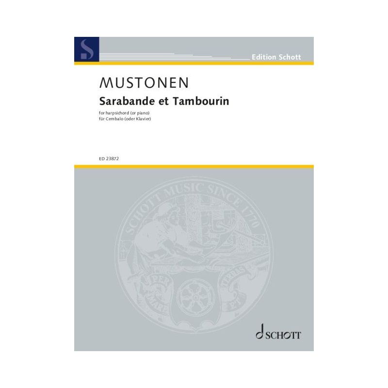Mustonen, Olli - Sarabande et Tambourin