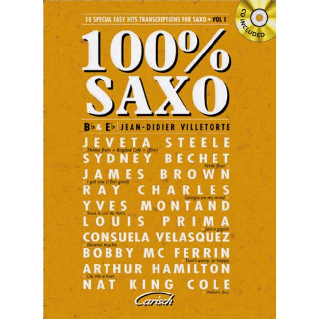 100% Saxo (saxophone/CD)