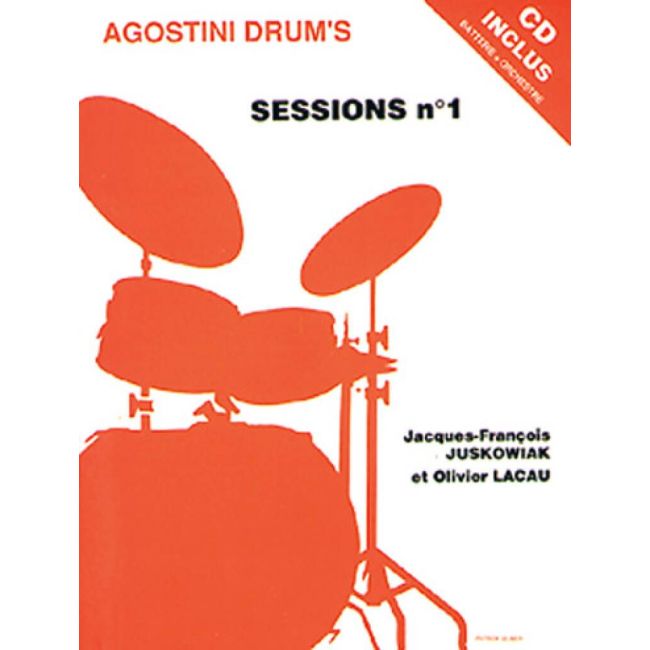 Jacques-François Juskowiak & Lacau - Sessions Volume 1 (drums/CD)