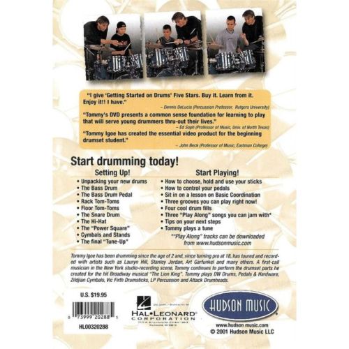 Igoe, Tommy - Getting Started on Drums