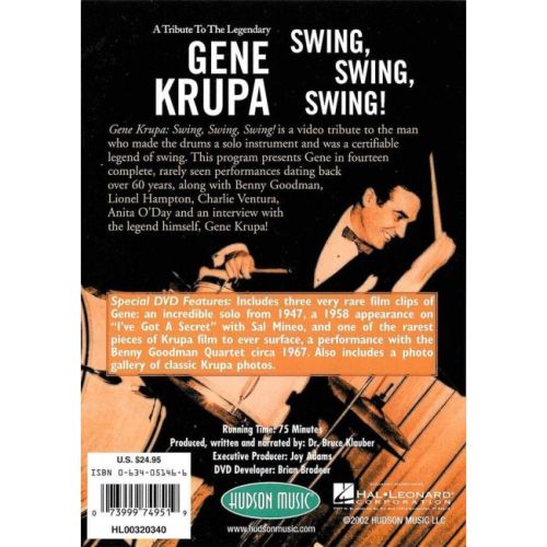 Gene Krupa: Swing, Swing, Swing!