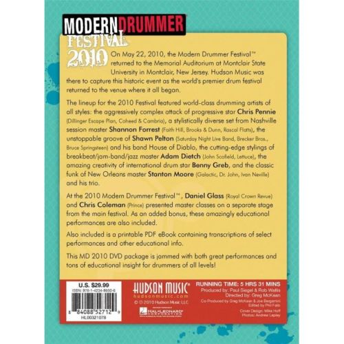 Modern Drummer Festival 2010