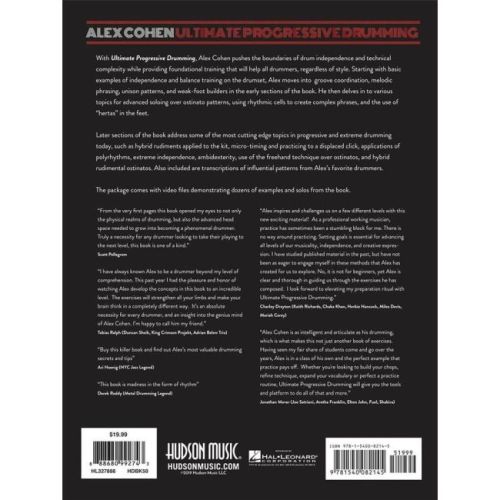Cohen, Alex - Ultimate Progressive Drumming