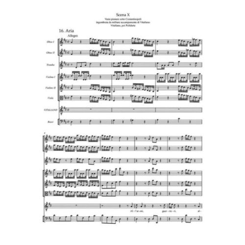 Handel, George Frideric - Giustino Full score