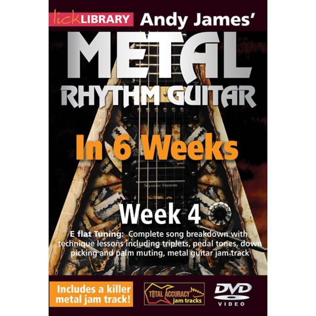 Andy James' Metal Rhythm Guitar in 6 Weeks