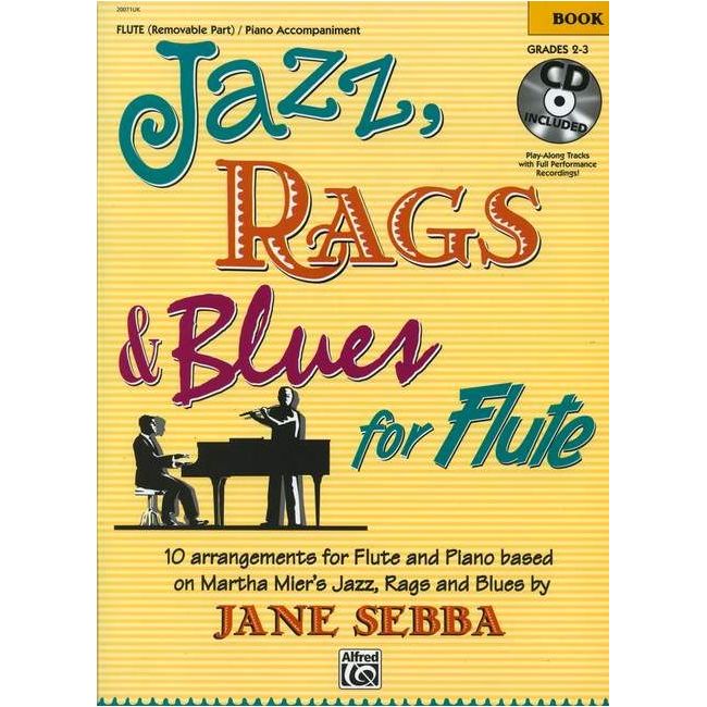 Mier, Martha - Jazz, Rags & Blues for Flute: Book 1
