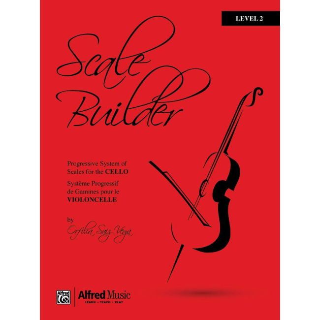 Vega, Orfilia Saiz - Scale Builder For Cello: Level 2