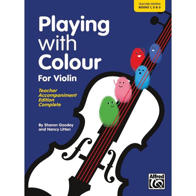 Goodey & Litten - Playing With Colour: Violin Books 1-3 (Teacher Guide)