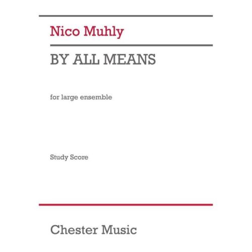 Muhly, Nico - By All Means
