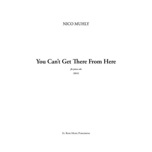Muhly, Nico - You Can't Get...