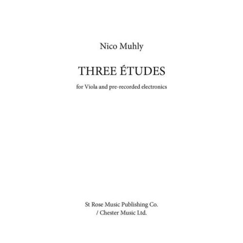 Muhly, Nico - Three Études...