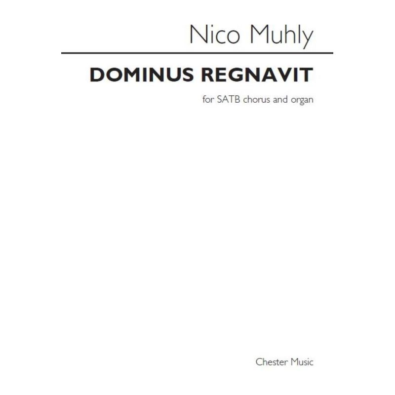 Muhly, Nico - Dominus Regnavit