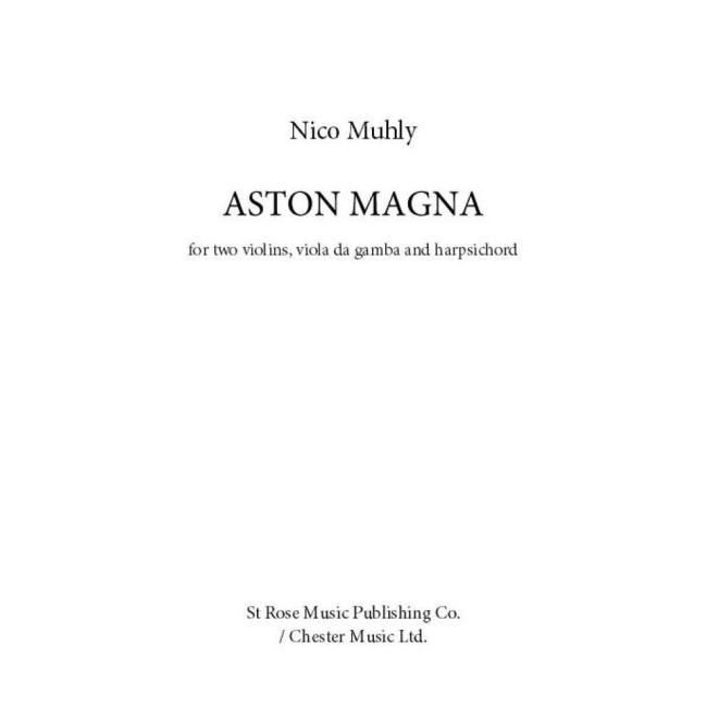 Muhly, Nico - Aston Magna