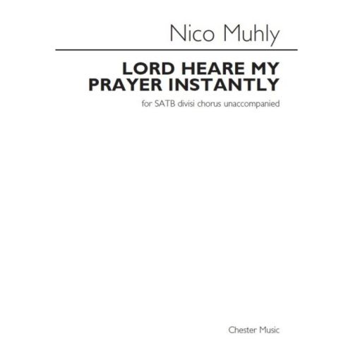 Muhly, Nico - Lord Heare My...