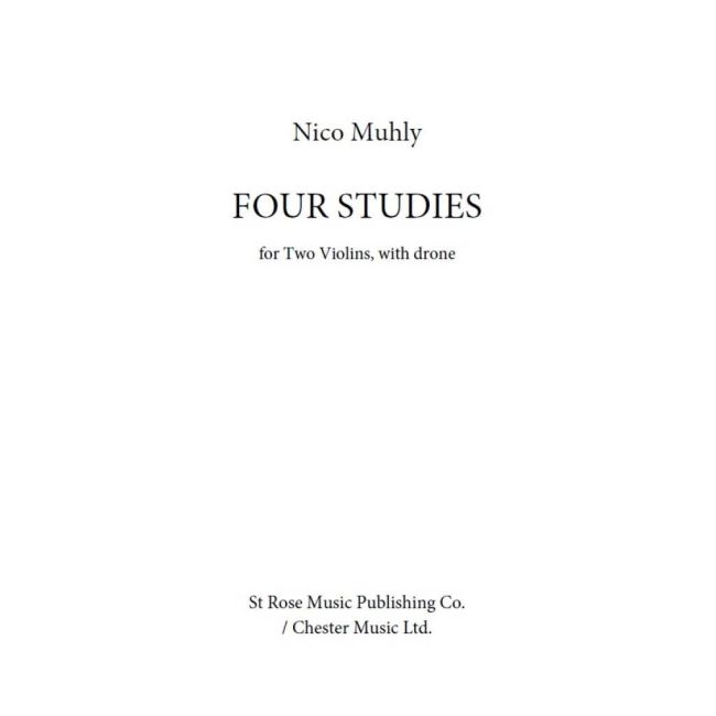 Muhly, Nico - Four Studies