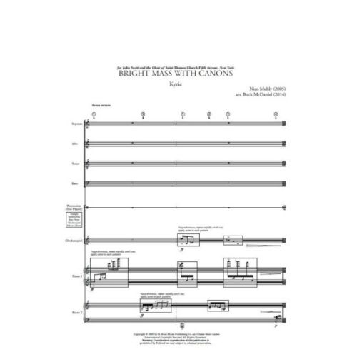 Muhly, Nico - Bright Mass...