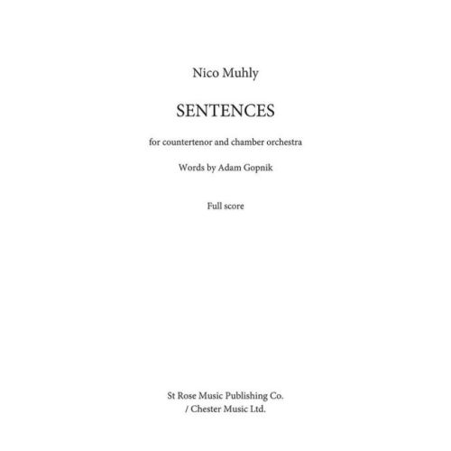 Muhly, Nico - Sentences