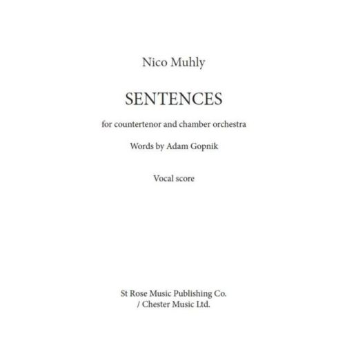 Muhly, Nico - Sentences