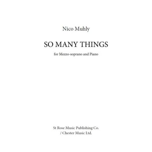 Muhly, Nico - So Many Things