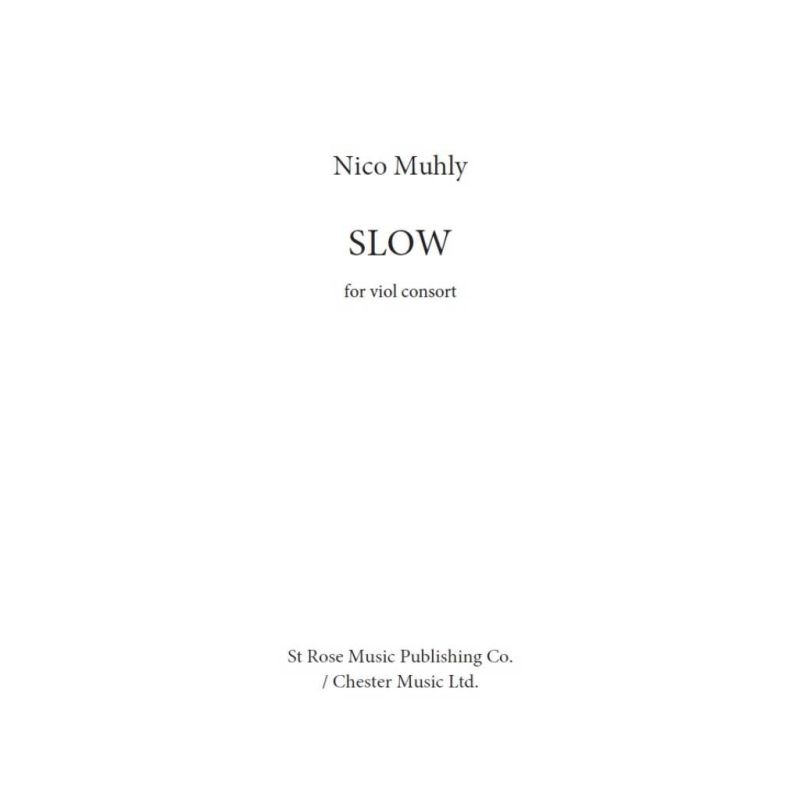 Muhly, Nico - Slow
