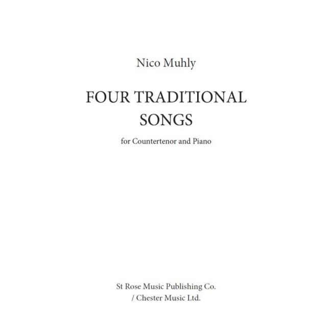 Muhly, Nico - Four Traditional Songs