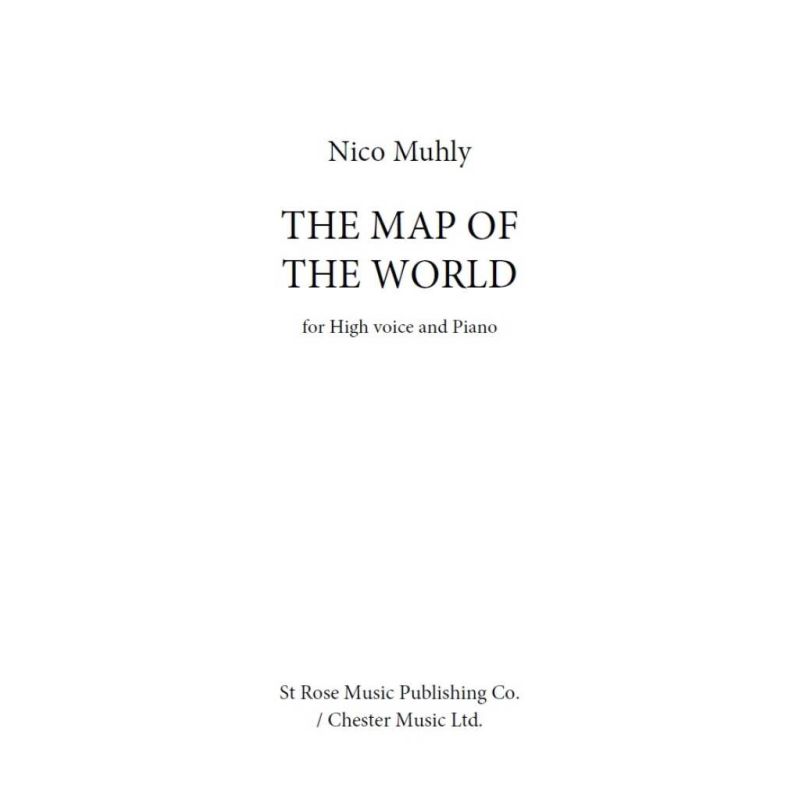 Muhly, Nico - The Map Of The World