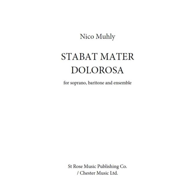 Muhly, Nico - Stabat Mater Dolorosa