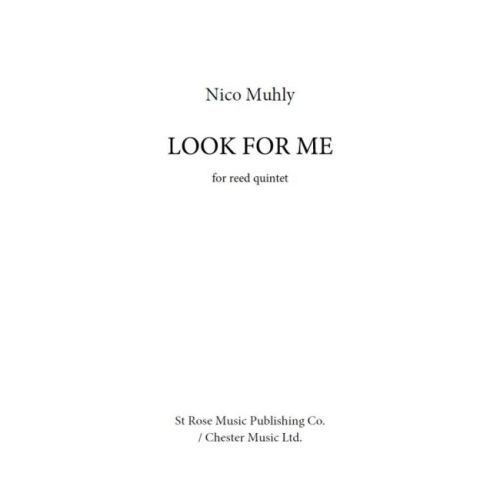 Muhly, Nico - Look For Me